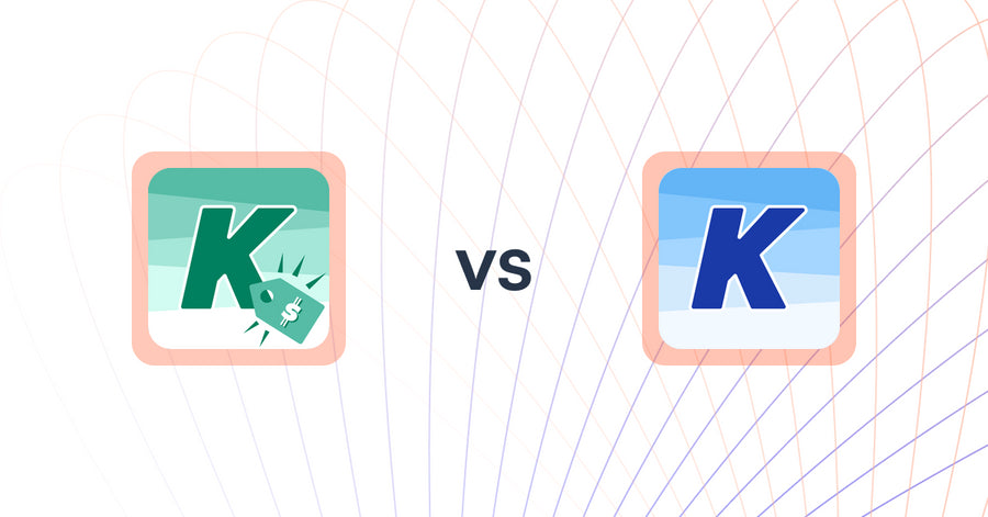 Shopify Upsell and Cross-sell Apps: K: Daily Deals | Checkout Sales vs K: Cross Sell Related Products