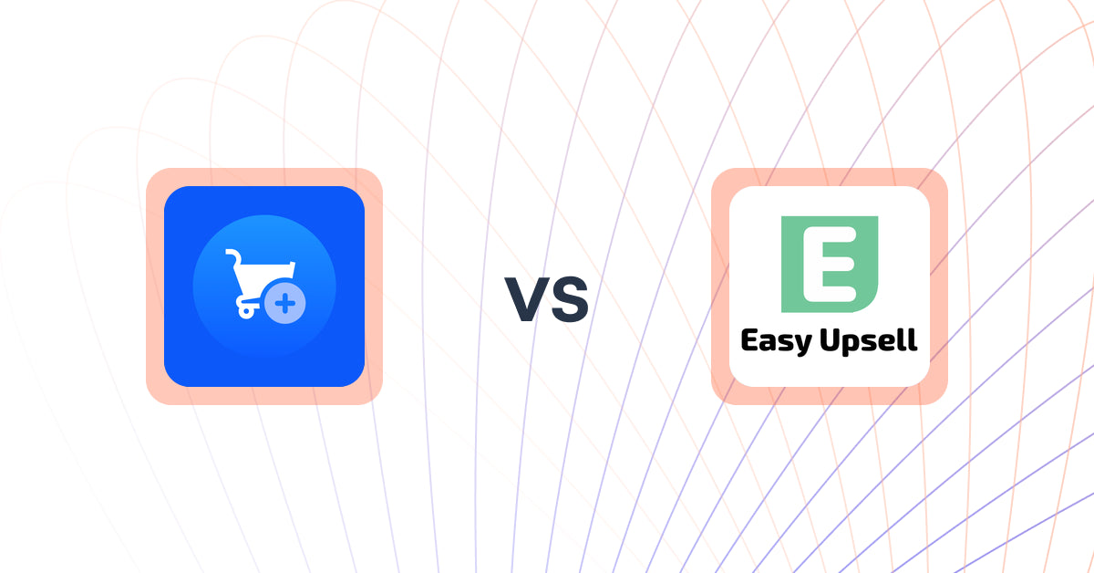 Shopify Upsell and Cross-sell Apps: Wizy Product Recommendation vs Easy Upsell