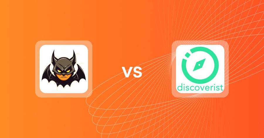 Shopify Upsell and Cross-sell Apps: Frequently Bought Together Bat vs Discoverist AI Recommendations