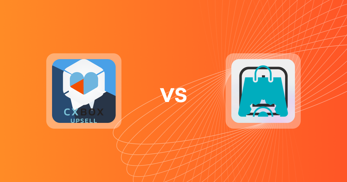 Shopify Upsell and Cross-Sell Apps: CXBOX vs RecomBoost