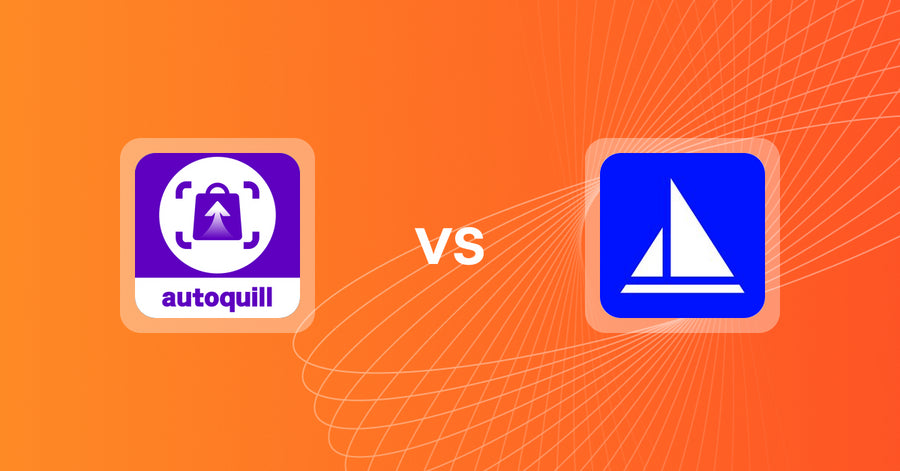 Shopify Upsell and Cross-sell Apps: AI agent Upsell ‑ autoquill vs. Upsail – Cross & Upselling