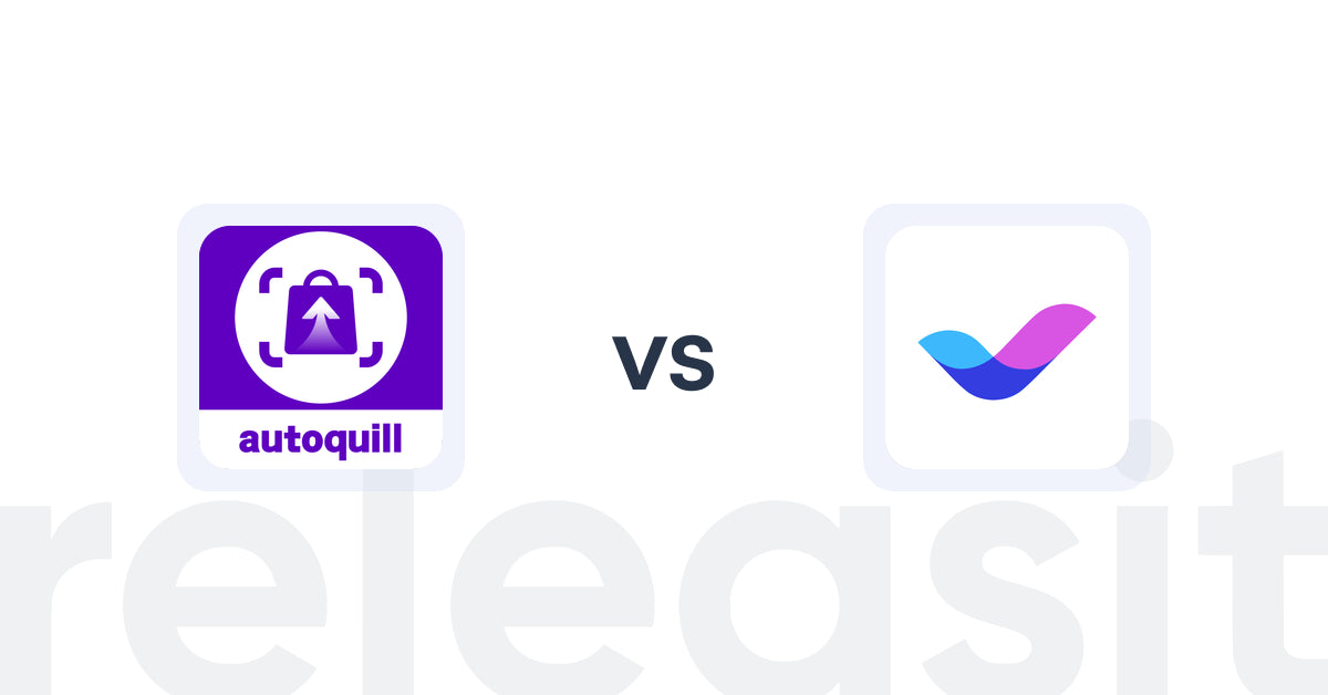 Shopify Upsell and Cross-Sell Apps: AI agent Upsell ‑ autoquill vs Veda Landing Page Builder