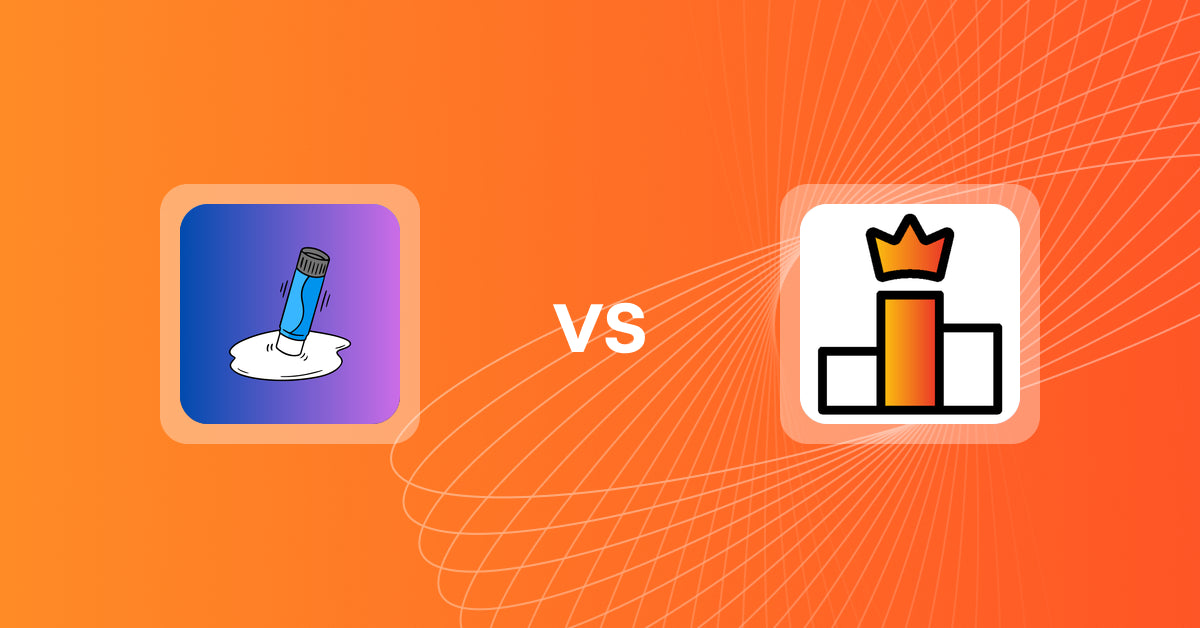 Shopify Upsell and Cross-sell Apps: SupaSticky: Related Products vs Rank King: Best Seller Ranking