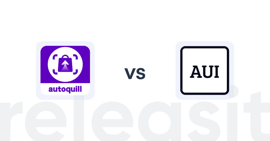 Shopify Upsell and Cross-Sell Apps: AI agent Upsell ‑ autoquill vs AUI Generative AI Agent