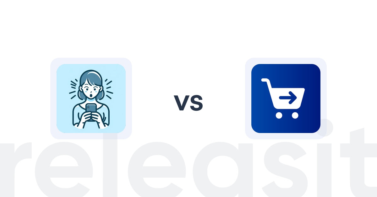 Shopify Upsell and Cross-sell Apps: ラクラク診断ビルダー vs Checkify ‑ Customize Checkout