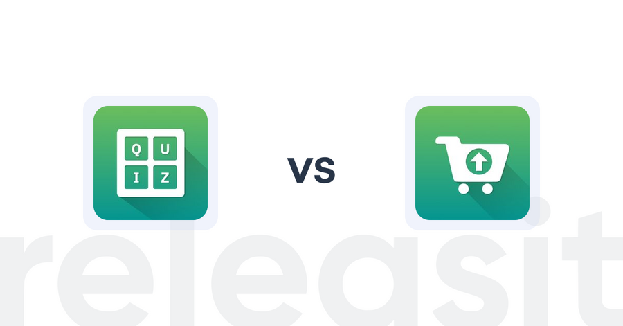 Shopify Upsell and Cross-sell Apps: Quiz Buddy ‑ Product Quiz vs. Smart Suggest Pro by Essenify