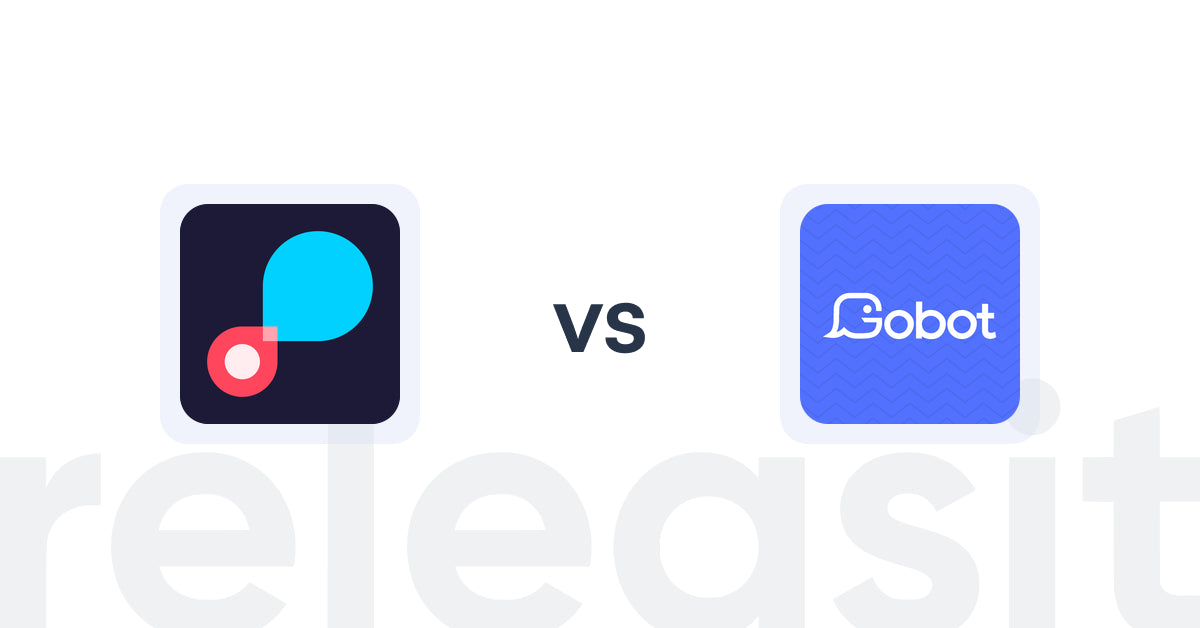 Shopify Upsell and Cross-sell Apps: Lookfy Gallery: Lookbook Image vs Gobot ‑ AI Chatbot + Quiz