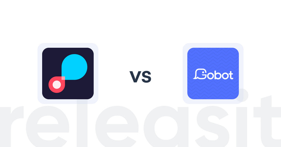 Shopify Upsell and Cross-sell Apps: Lookfy Gallery: Lookbook Image vs Gobot ‑ AI Chatbot + Quiz