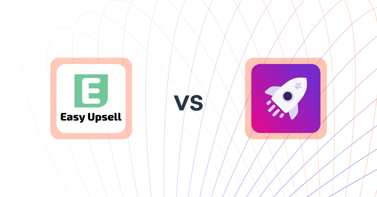 Shopify Upsell and Cross-Sell Apps: Easy Upsell vs AOV Booster ‑ Bundles & Upsell