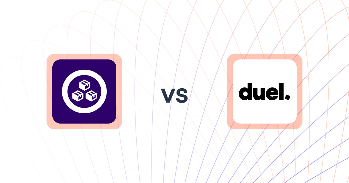 Shopify Upsell and Cross-sell Apps: MCE: Product Addons & Bundles vs. Duel | Referrals & Affiliates