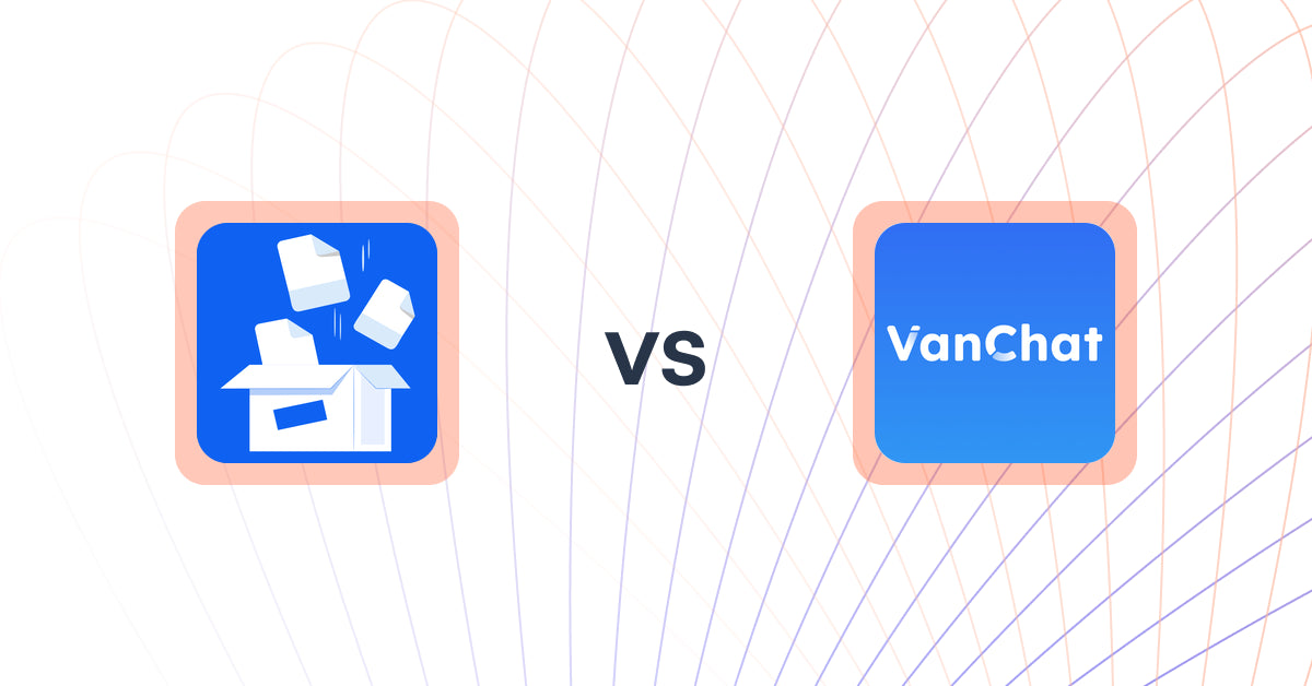 Shopify Upsell and Cross-sell Apps: Hubify Product Bundles Offer vs VanChat AI Chatbot & Live Chat