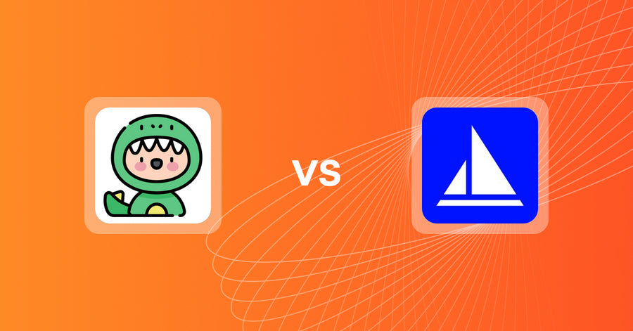 Shopify Upsell and Cross-sell Apps: Rex: Personalized Upsell vs Upsail – Cross & Upselling