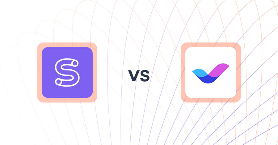 Shopify Upsell and Cross-sell Apps: Shopcast: Product Recommender vs Veda Landing Page Builder