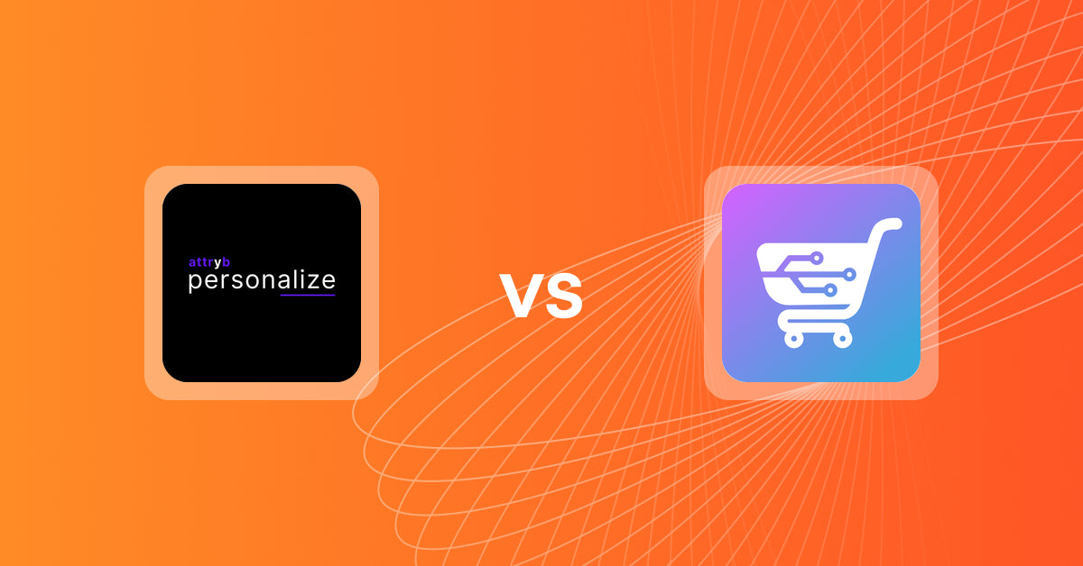 Shopify Upsell and Cross-sell Apps: Attryb Personalize vs AI Cart & Upsell