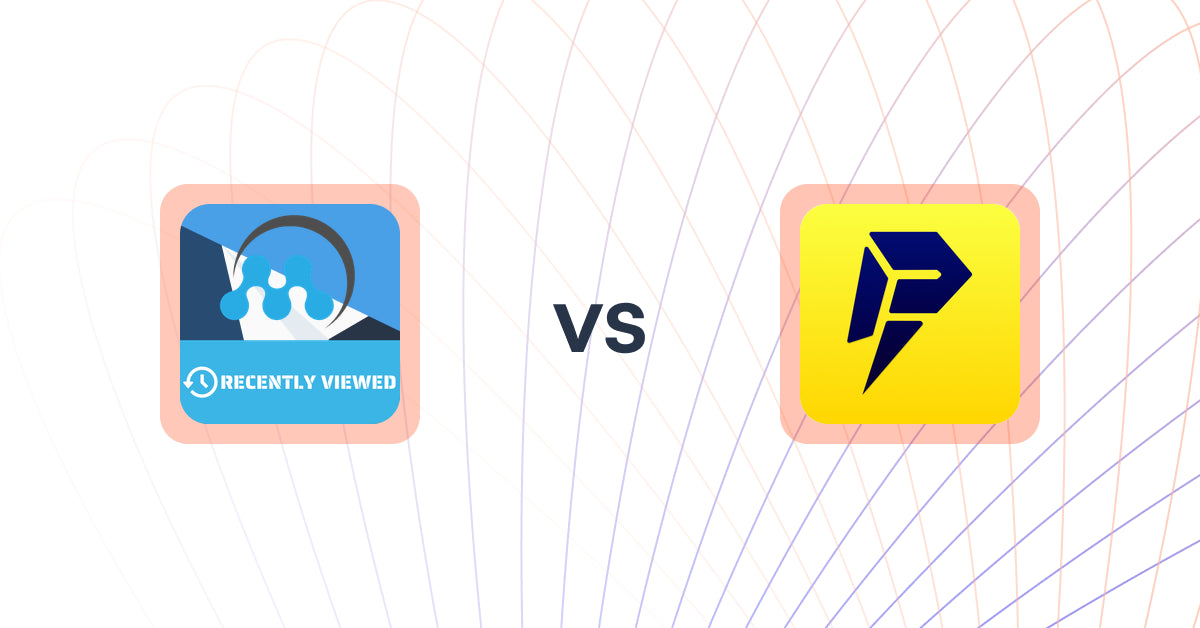 Shopify Upsell and Cross-Sell Apps: MeroxIO Recent Viewed Products vs. Promofy: Flash Sale & Discount