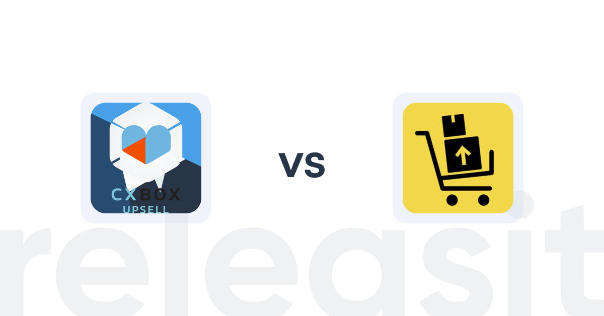 Shopify Upsell and Cross-sell Apps: CXBOX vs UpsellFly:Checkout Upsells