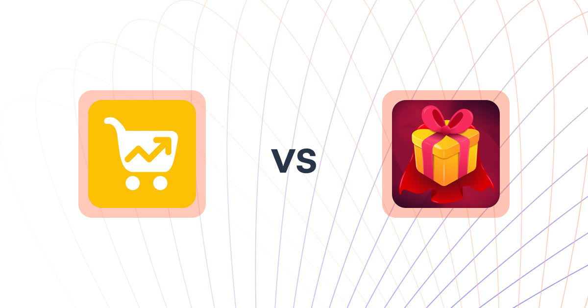 Shopify Upsell and Cross-sell Apps: Ymq Cart Drawer & Cart Upsell vs Super: Gift Wrap, Gift Message