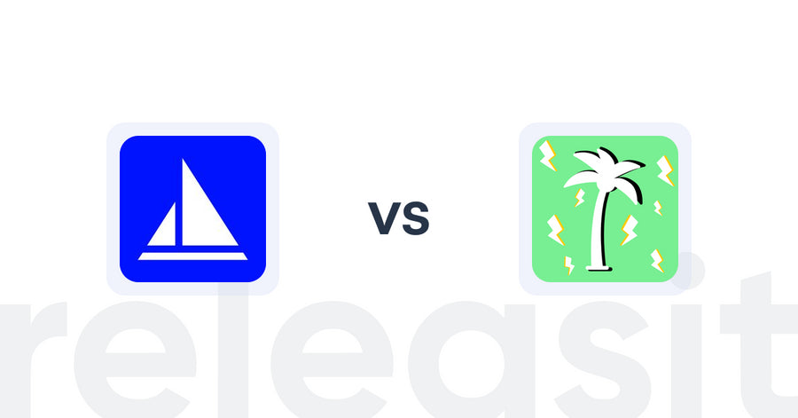 Shopify Upsell and Cross-sell Apps: Upsail – Cross & Upselling vs Island ‑ Product Page Upsell