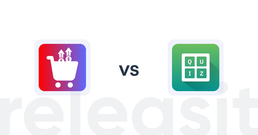 Shopify Upsell and Cross-sell Apps: Upsurge‑AI PostPurchase Upsell vs Quiz Buddy ‑ Product Quiz