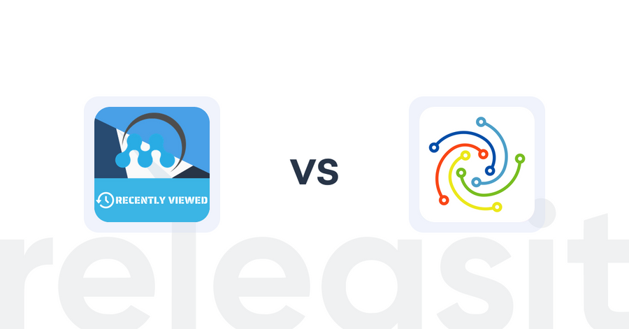 Shopify Upsell and Cross-sell Apps: MeroxIO Recently Viewed Products vs Visidea AI Search & Discovery