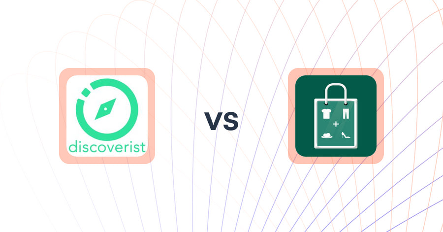 Shopify Upsell and Cross-Sell Apps: Discoverist AI Recommendations vs. Shop the look - Upsell