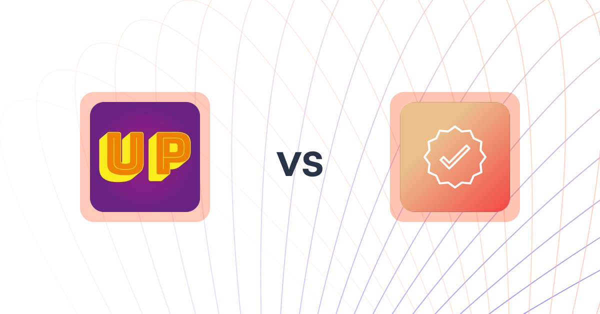 Shopify Upsell and Cross-sell Apps: UPsell Checkout Extension vs Mega Verified Product Badges