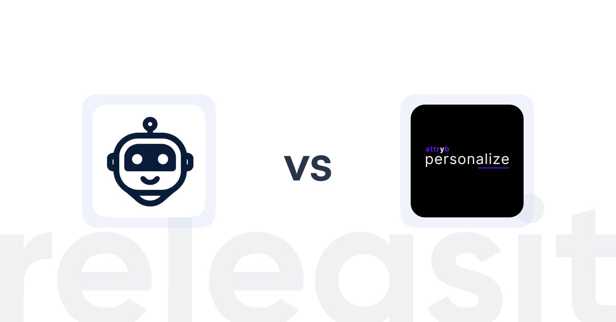 Shopify Upsell and Cross-sell Apps: improv: ReccoMate vs Attryb Personalize