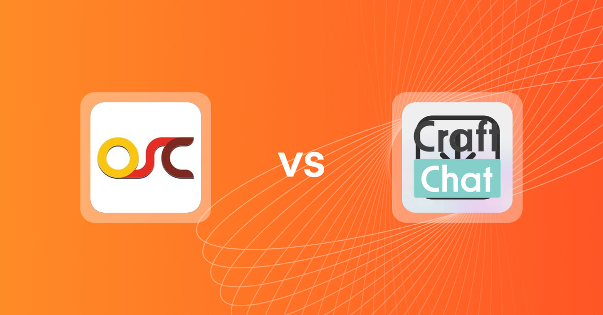 Shopify Upsell and Cross-sell Apps: OSCP Upsell & Cross Sell vs CraftChat:Convert Chat to Sale