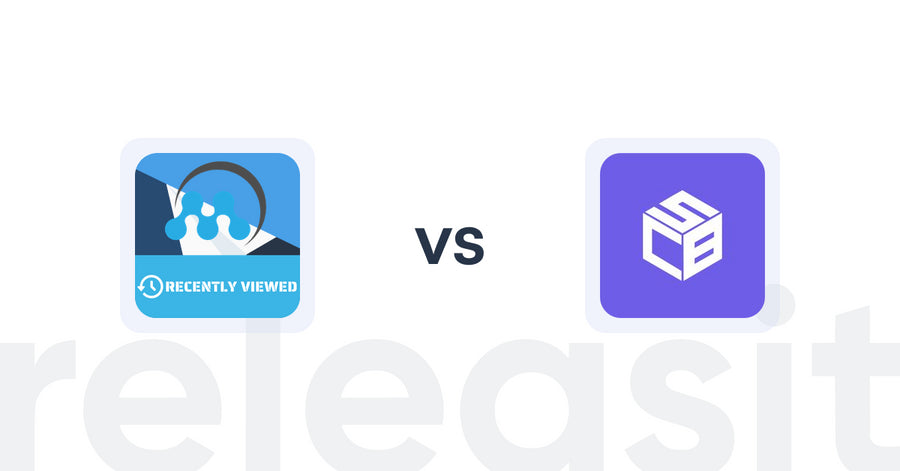 Shopify Upsell and Cross-sell Apps: MeroxIO Recently Viewed Products vs. THDC ‑ Simple Checkout Builder
