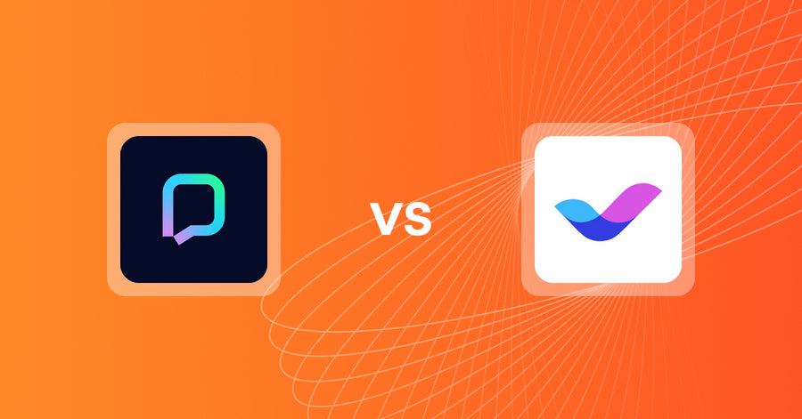 Shopify Upsell and Cross-Sell Apps: PulseChat: AI Sales Chatbot vs Veda Landing Page Builder