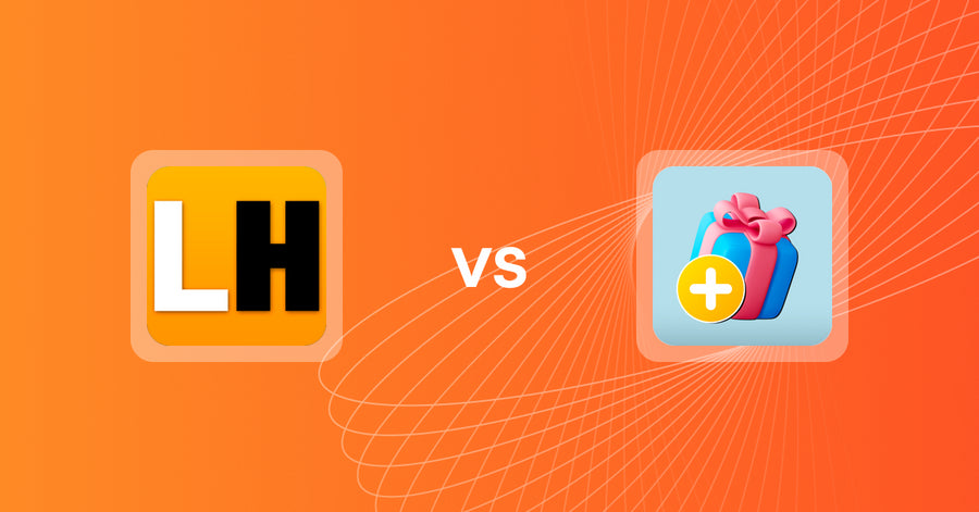 Shopify Upsell and Cross-Sell Apps: LeadHit Behavioral Marketing vs. Gift Options Plus