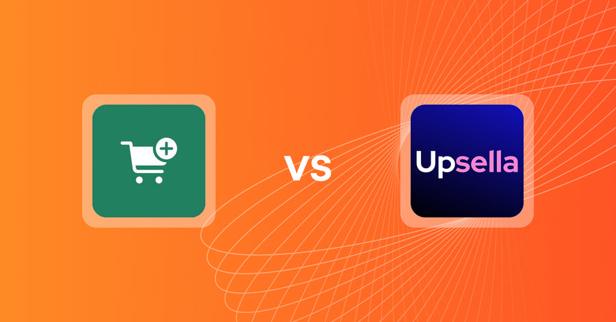 Shopify Upsell and Cross-sell Apps: Checkout Upsell by Code Ninjas vs Upsella