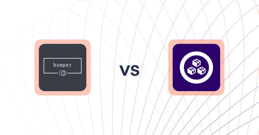 Shopify Upsell and Cross-sell Apps: bumper vs MCE: Product Addons & Bundles