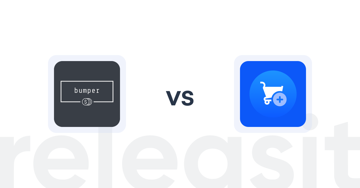 Shopify Upsell and Cross-sell Apps: bumper vs Wizy Product Recommendation