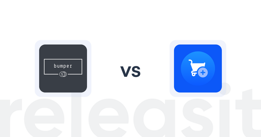 Shopify Upsell and Cross-sell Apps: bumper vs Wizy Product Recommendation
