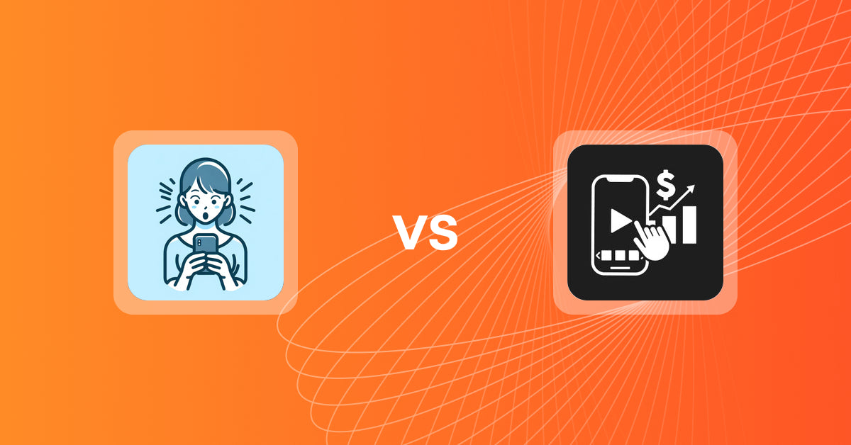 Shopify Upsell and Cross-sell Apps: ラクラク診断ビルダー vs Shoppable Videos‑UGC Feeds