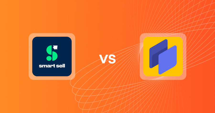 Shopify Upsell and Cross-sell Apps: SmartSell: Upsell & Cross‑sell vs SpurIT Sales Pop‑up Discount
