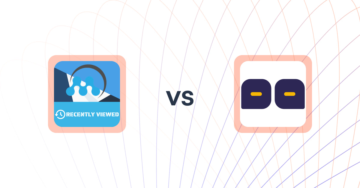 Shopify Upsell and Cross-Sell Apps: MeroxIO Recent Viewed Products vs. Consolto Video Chat