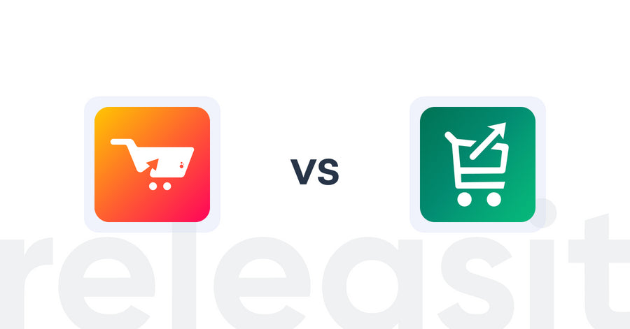 Shopify Upsell and Cross-sell Apps: H‑Lab: Collection's Cross Sell vs Simply Cartbooster
