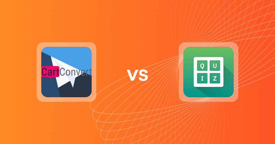 Shopify Upsell and Cross-Sell Apps: CartConvert vs Quiz Buddy ‑ Product Quiz