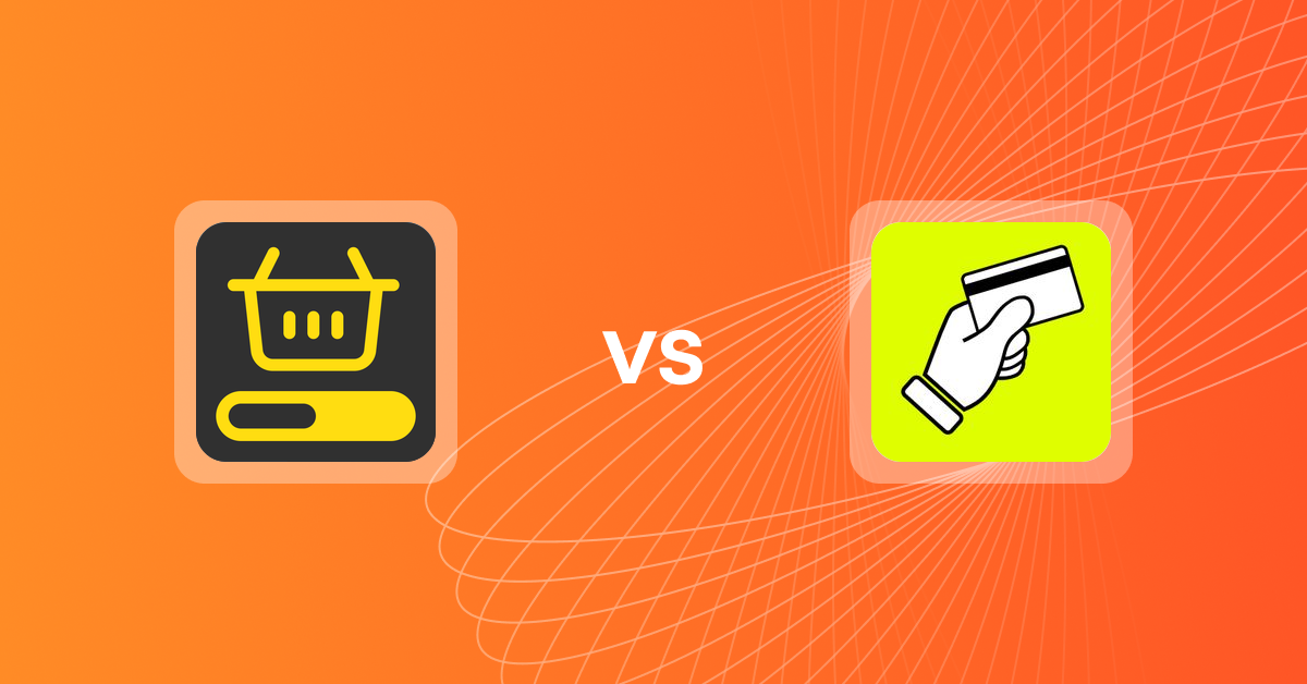 Shopify Upsell and Cross-Sell Apps: MVR Free Shipping Bar & Upsell vs CartFee: Add Credit Card Fees