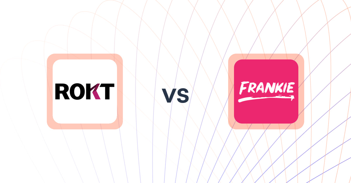 Shopify Upsell and Cross-sell Apps: Rokt Ecommerce vs FrankieAI Recommendations
