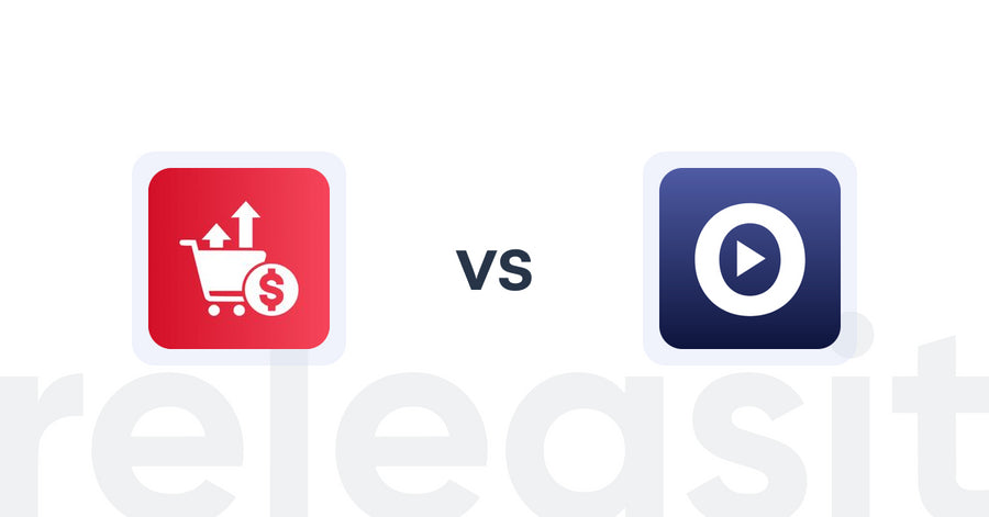 Shopify Upsell and Cross-Sell Apps: Dynamic Checkout Upsell vs. Vydio: Video Based Upsells