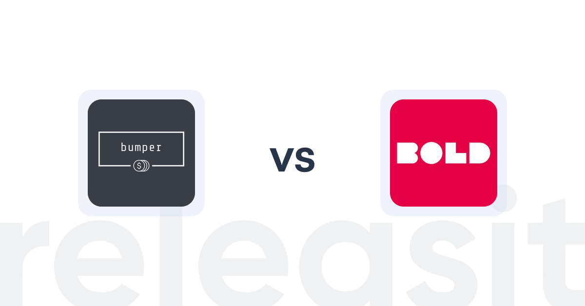 Shopify Upsell and Cross-sell Apps: bumper vs BOLD Subscriptions