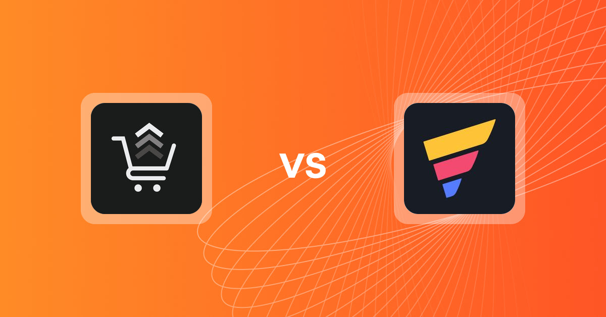 Shopify Upsell and Cross-Sell Apps: SP: Free Gifts with Purchase vs. GemPages Landing Page Builder