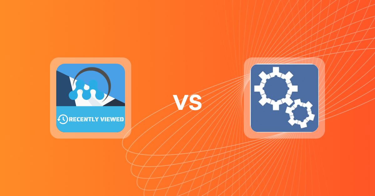 Shopify Upsell and Cross-sell Apps: MeroxIO Recent Viewed Products vs Shirtworks