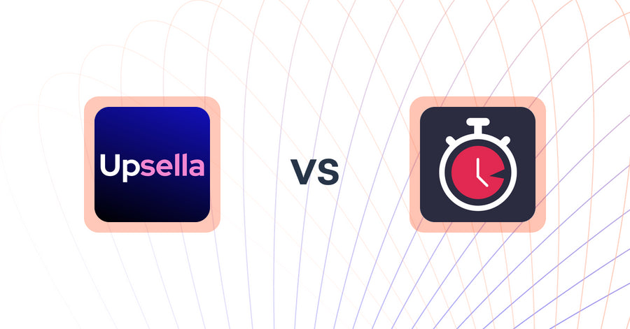 Shopify Upsell and cross-sell Apps: Upsella vs Invints Shipping, Bars, Upsell