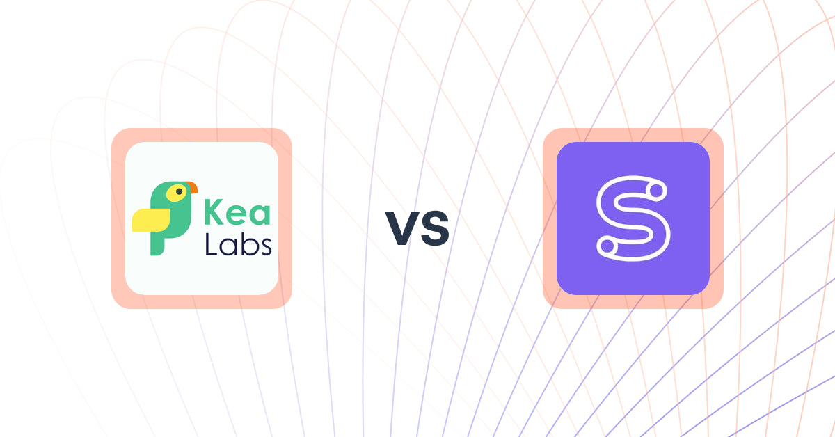 Shopify Upsell and Cross-sell Apps: Kea Labs: Smart Search vs Shopcast: Product Recommender