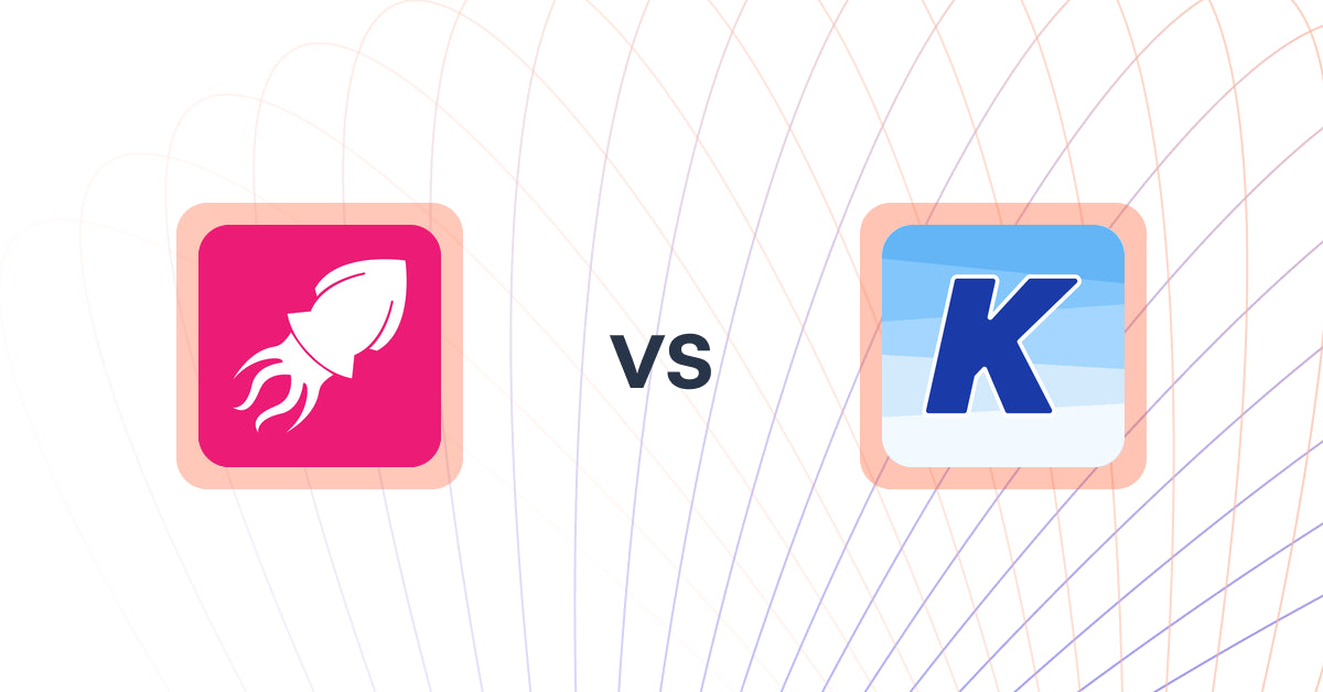 Shopify Upsell and Cross-sell Apps: Squid Post Purchase Upsell vs K: Cross Sell Related Products