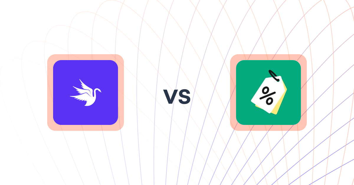 Shopify Upsell and Cross-Sell Apps: Swan AI Fitting Room vs Discounty: Bulk Discount Sales
